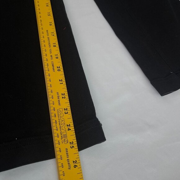 Everlane High-Waist Straight Baggy Wide-Leg  Jeans Stretch Black Denim Women 2 - Picture 10 of 12